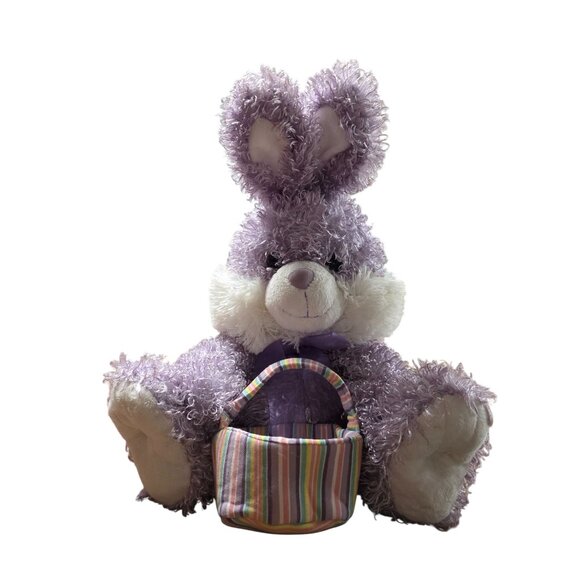 Dan Dee Collector Choice Large Purple Bunny Rabit Plush - Picture 1 of 10